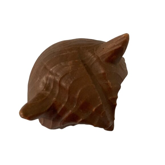 Vintage Midcentury Wood Look Googly Eyes Owl Figurine - Picture 5 of 7